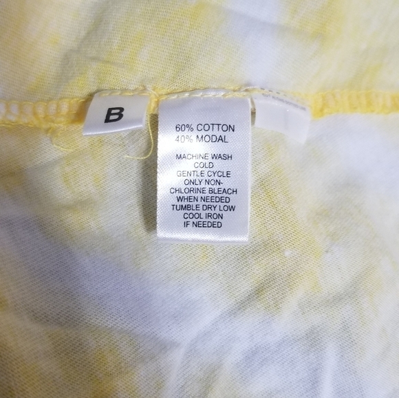 LOFT Dress, Colors yellow and white, Size XS. - Picture 5 of 7